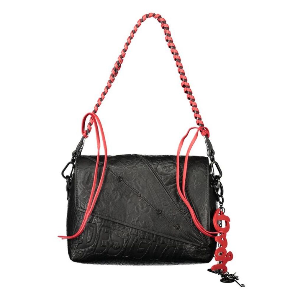 Desigual Black Polyurethane Women Women's Bag